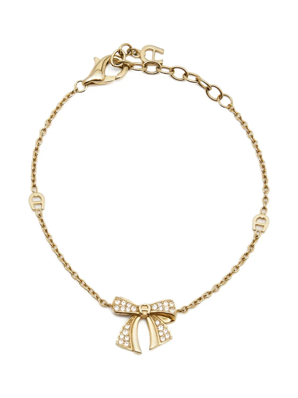 Aigner Vintage Bracciale Con Cristalli | Oro | FARFETCH IT | Farfetch Global