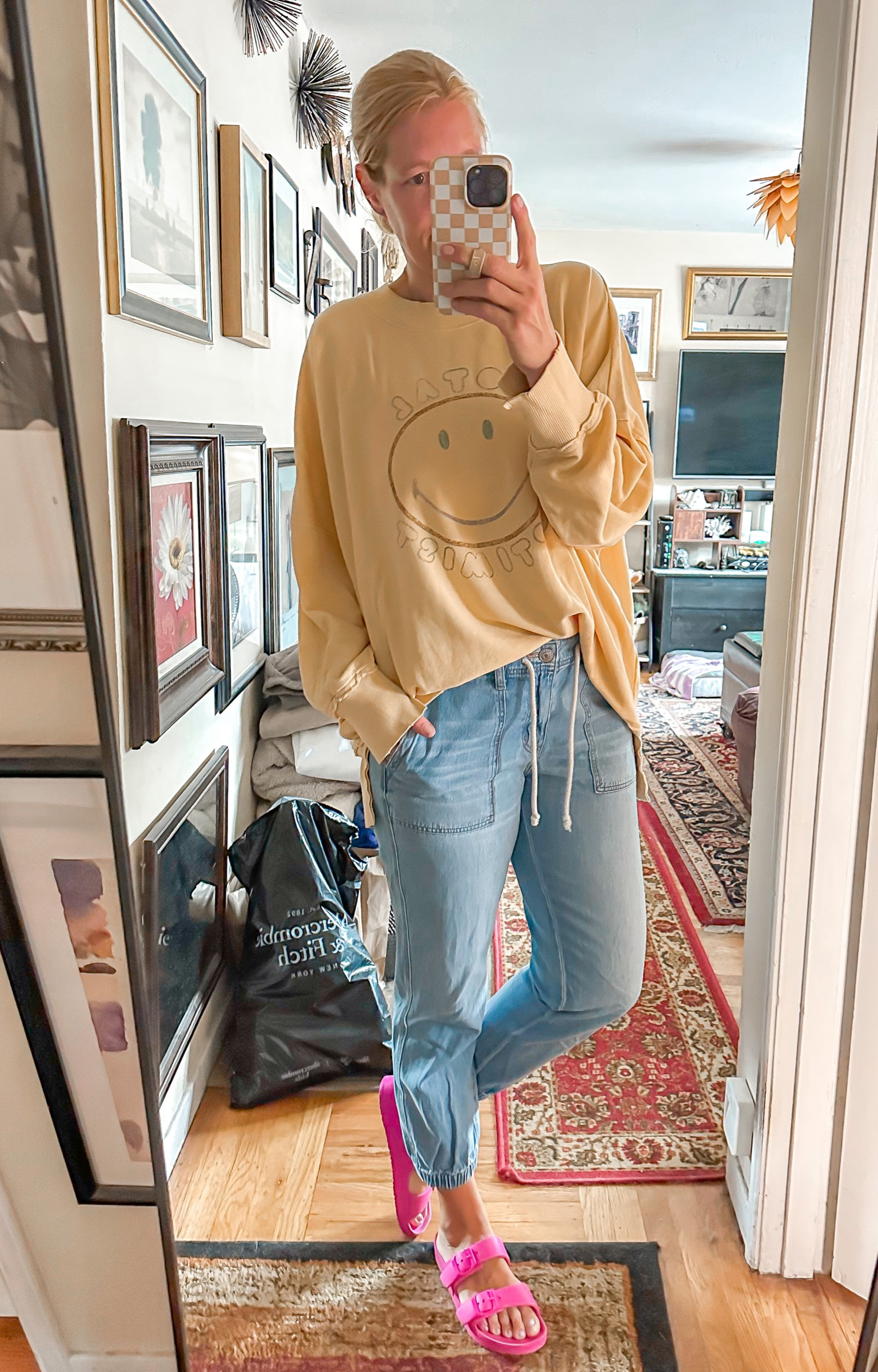 Casual Monday outfit! Love these joggers for the summer?
Sweater is older but everything is tts! 



#LTKFind #LTKunder50 #LTKstyletip