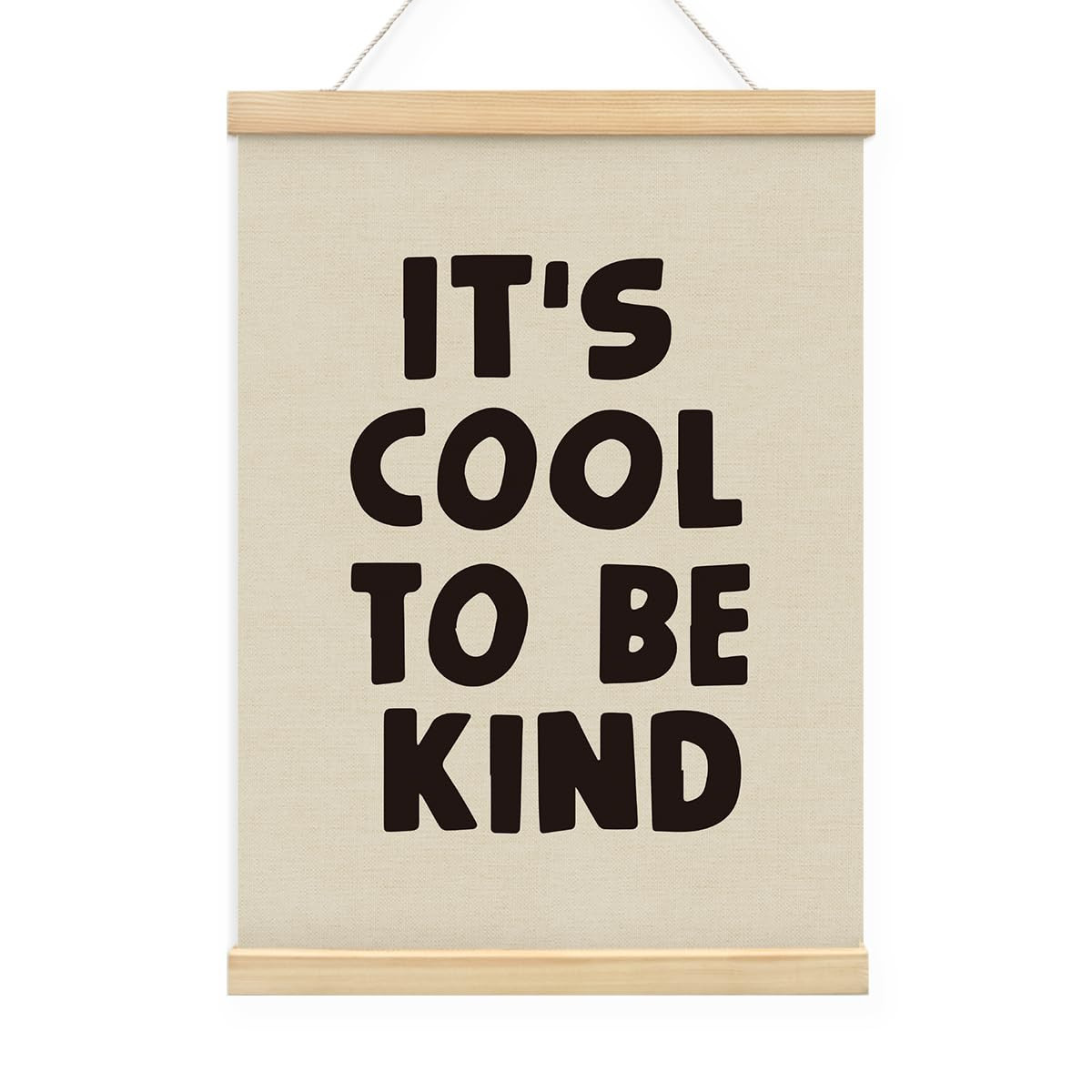BIWSHA Baby Nursery Poster Hanger Frame 12x16 Inch，It's Cool to be Kind Sign，Neutral Wall Dec... | Amazon (US)