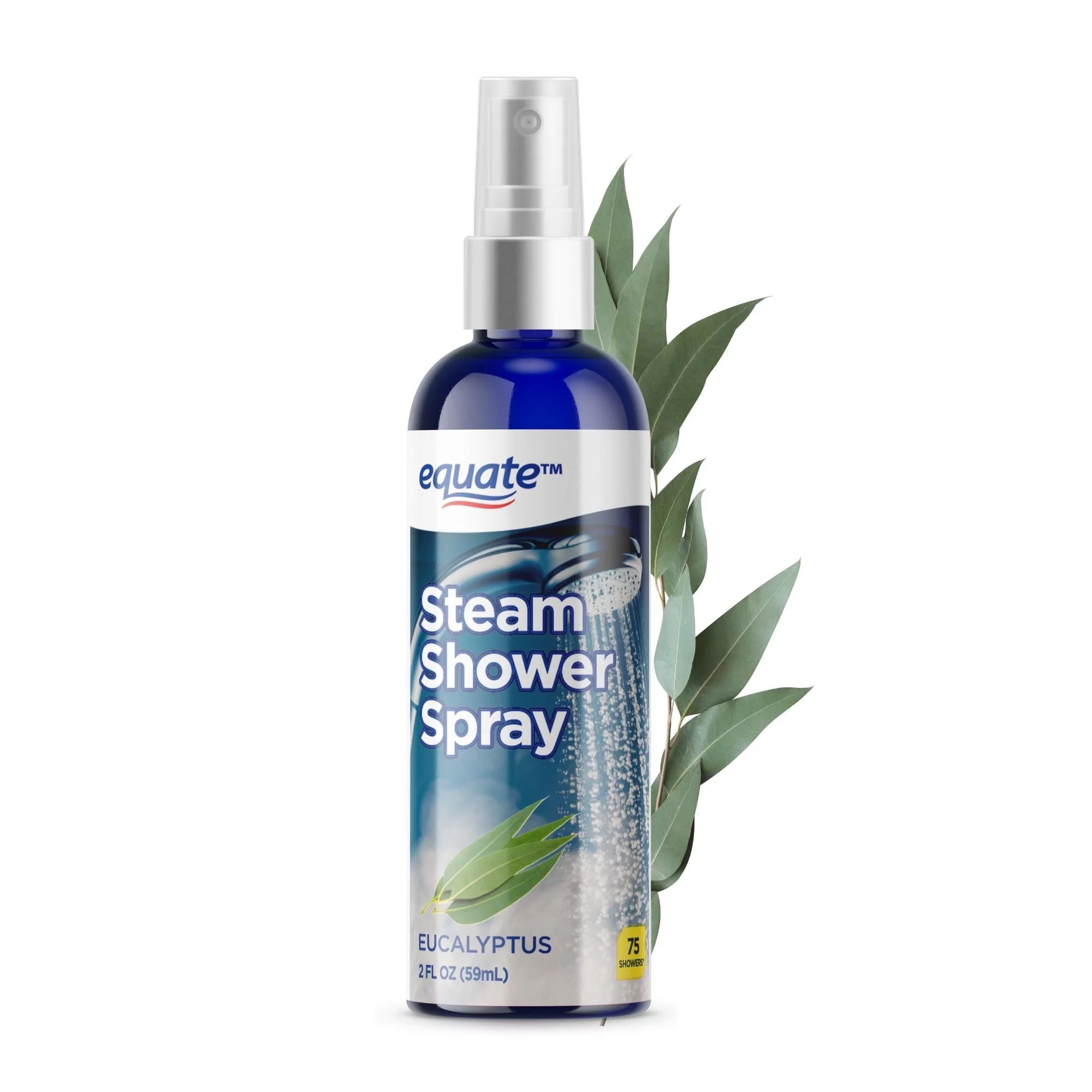 Equate Steam Shower Vapor Liquid Spray for Sinus Decongestant, Eucalyptus, 2 fl oz | Walmart (US)