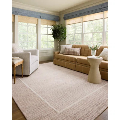Chris Loves Julia x Loloi Briggs Blush / Ivory Area Rug | Wayfair North America