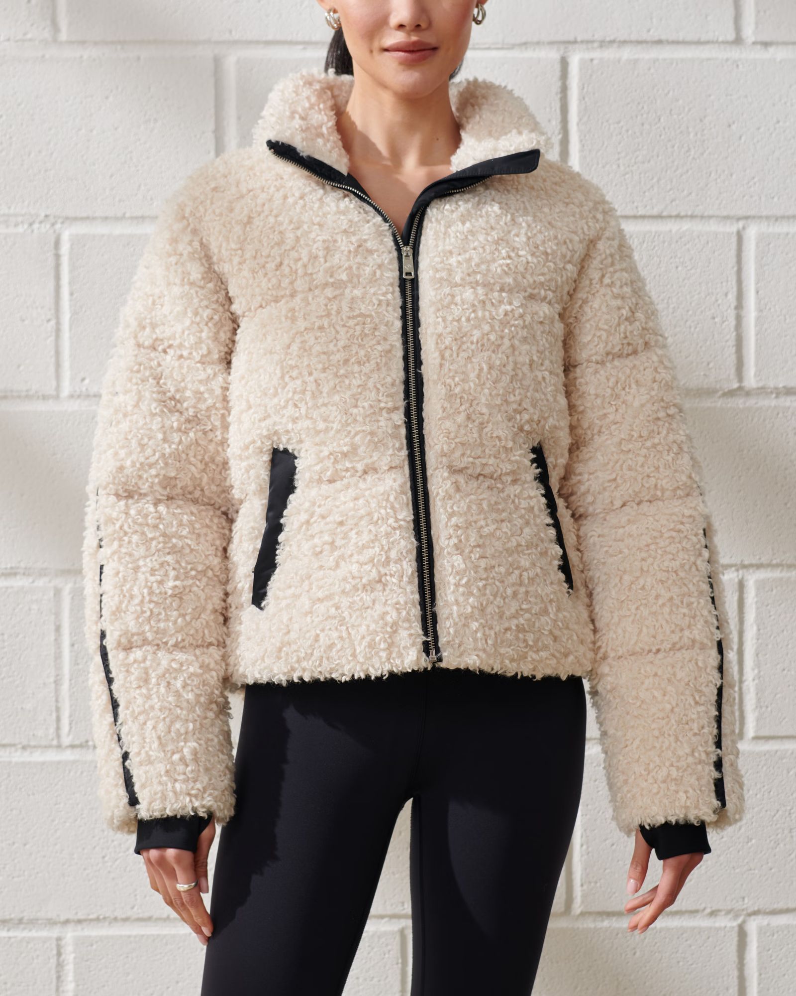 YPB Sherpa Jacket | Abercrombie & Fitch (US)