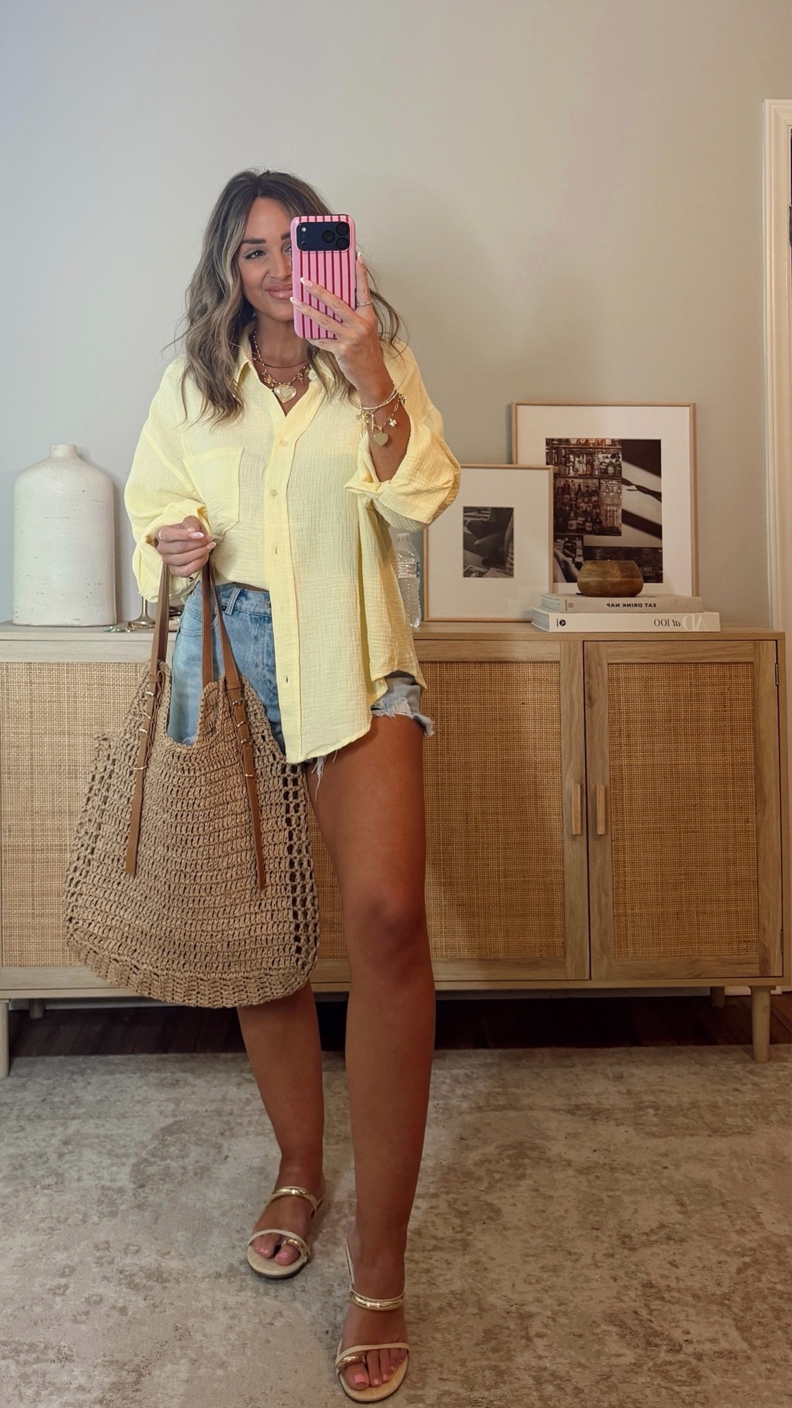 40% off with LEANN40, if expired use code LEANN35 summer outfit idea! sized up to a L in this cover up for a loose fit. would be cute over a swimsuit. summer outfit, beach vacation outfit @VICI

#LTKootd