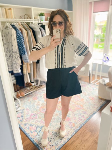Wearing shorts can take some getting used to. Jergens natural glow lotion is my favourite go to this time of year! It adds a hint of coverage colour with firming properties! 

Summer outfit, shorts, espadrilles 

#LTKbeauty #LTKsummer #LTKmidsize