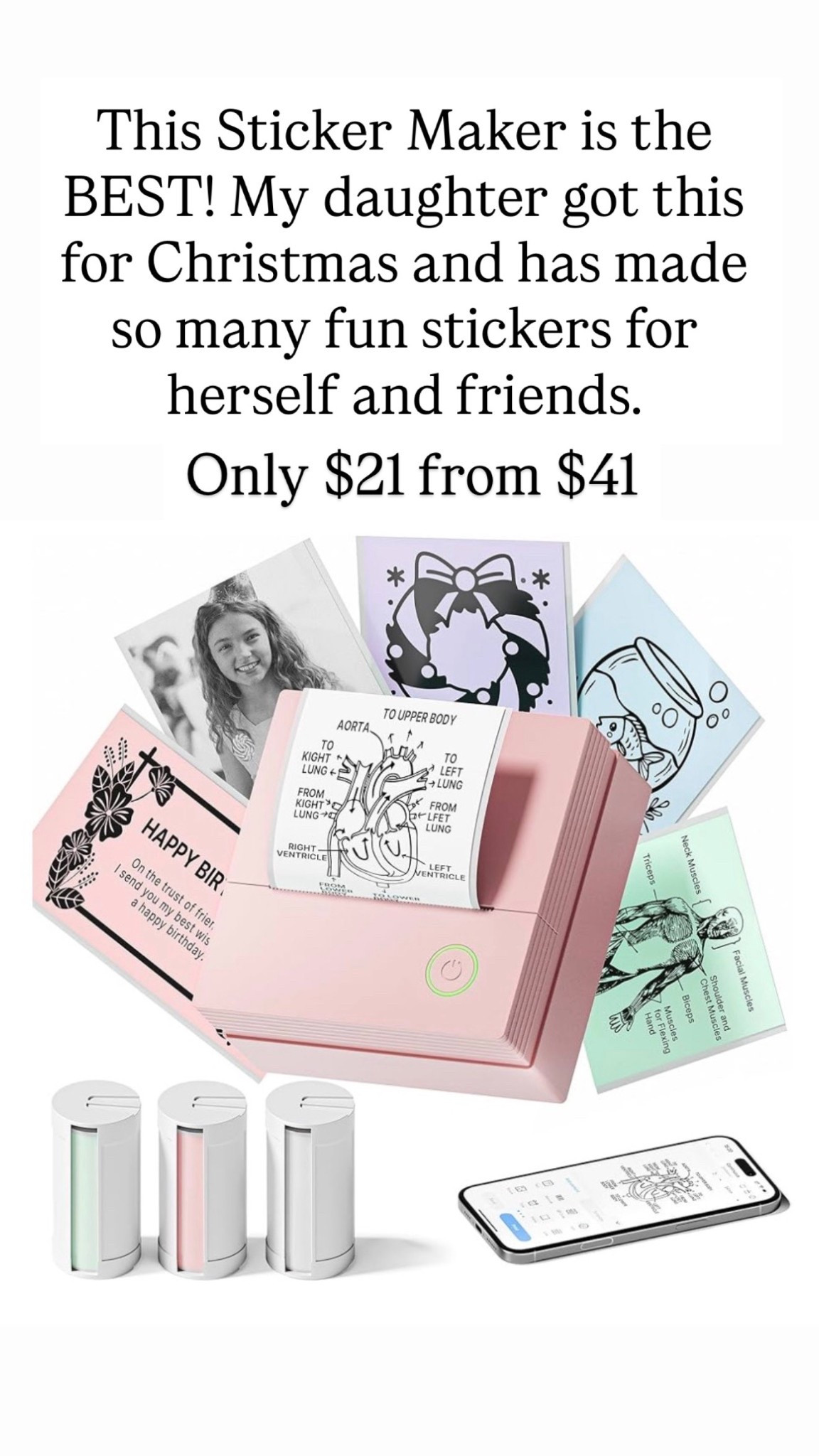 This sticker maker is the best! Only $21 from $41

#LTKSaleAlert #LTKKids
