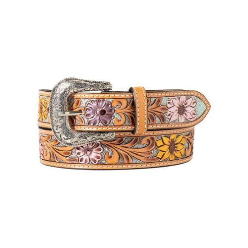ARIAT Women's Western Sunflower and Daisy Belt, Multicolored, Large | Amazon (US)