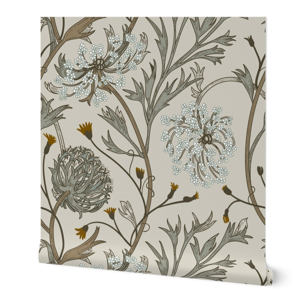 Wallpaper in Queen Anne color variation 3 748373 | Spoonflower