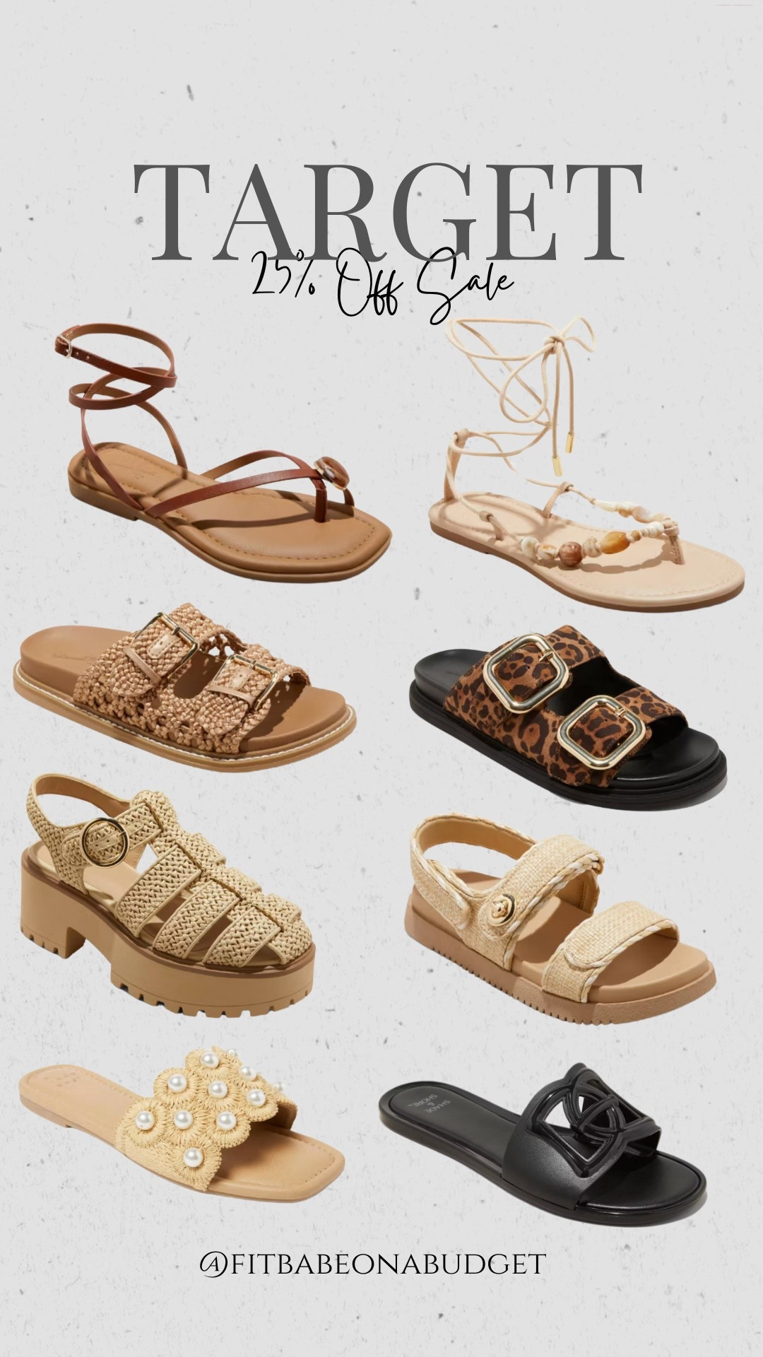 25% off sandals at Target 


#LTKShoeCrush #LTKFindsUnder50 #LTKStyleTip