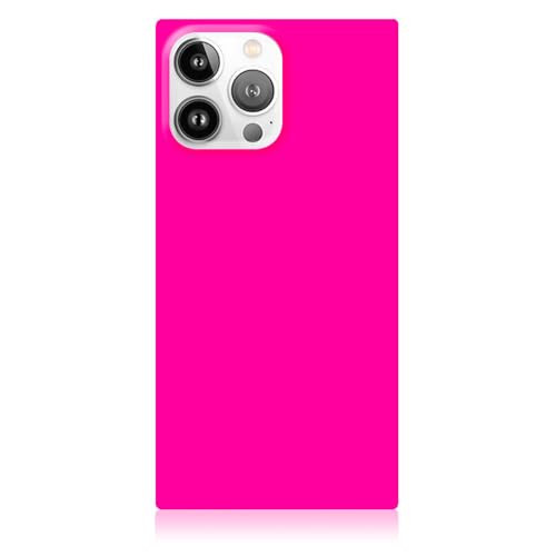 Flaunt Official Square Protective Case - Compatible with iPhone 15 Pro - Compatible with MagSafe - Stylish Drop Tested Shockproof Phone Case - The Official Square Phone Case (Neon Pink) | Amazon (US)