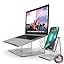 6MM Thick Acrylic Laptop Stand, Portable Ergonomic Phone Holder, Clear Laptop Stand with Mobile H... | Amazon (US)