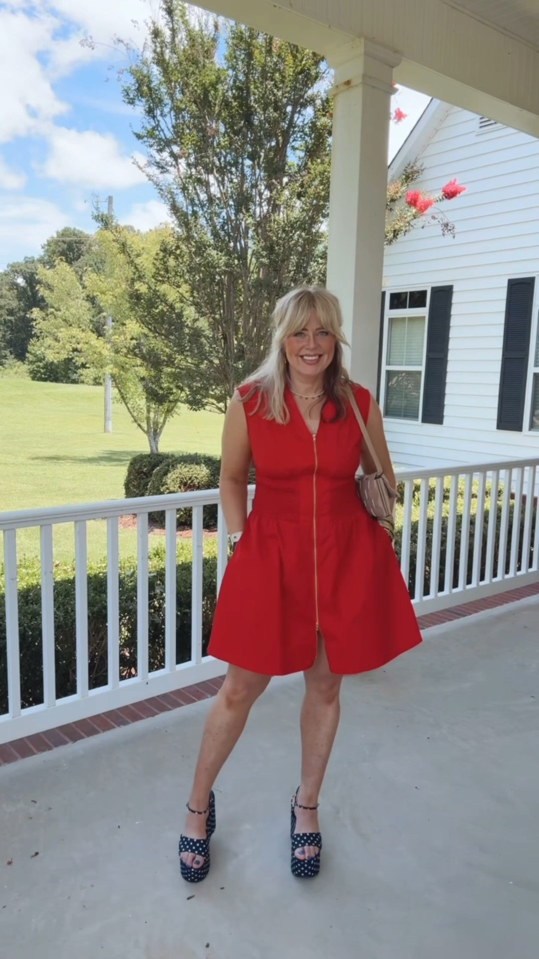 This dress is giving Anthro vibes but it’s Amazon!! 👏🏼👏🏼
I’m wearing my true size medium. 
Sandals are sold out:( 
✨Use code MANDIE @shopbeljoy to save!

#LTKootd #LTKgrwm #LTKOver40