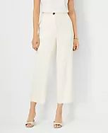 The Seamed Straight Crop Pant | Ann Taylor (US)