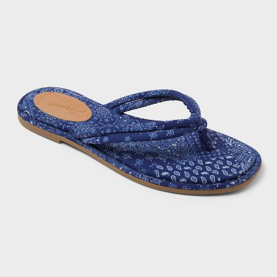 Women's Kirby Sandals - Universal Thread™ Navy 10 | Target