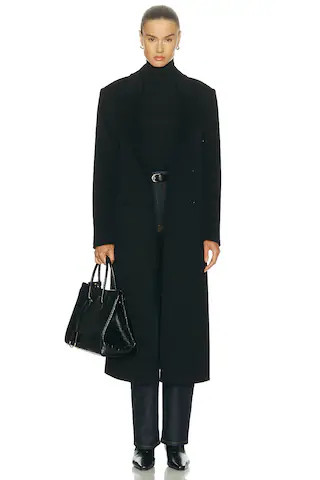 X Loro Piana Rosco Double Breasted Coat | FWRD 