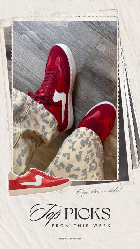 Top Picks! Sneakers, dolce vita, red shoes

#LTKstyletip #LTKshoecrush