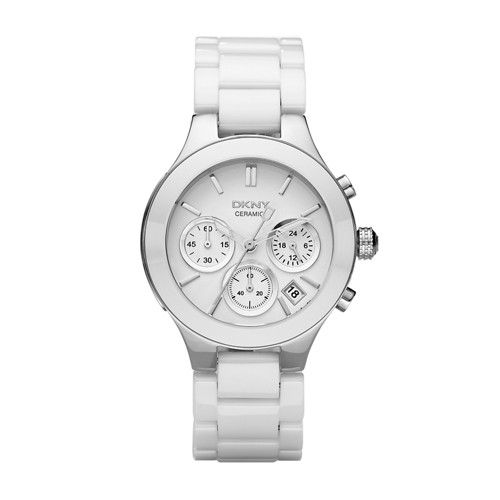 Dkny White Ceramic Chronograph Watch Ny4912 White | Watch Station