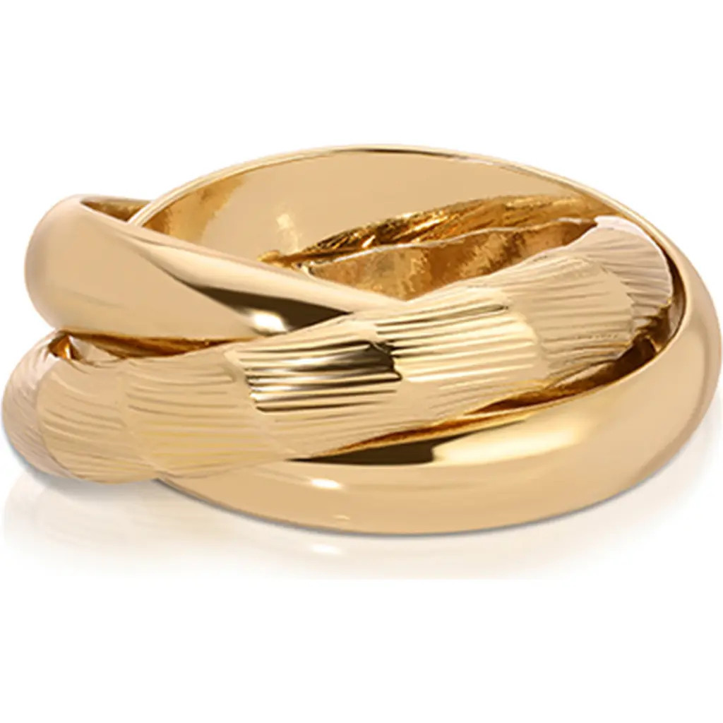 Ettika Don't Get It Twisted Ring in Gold at Nordstrom, Size 6 | Nordstrom