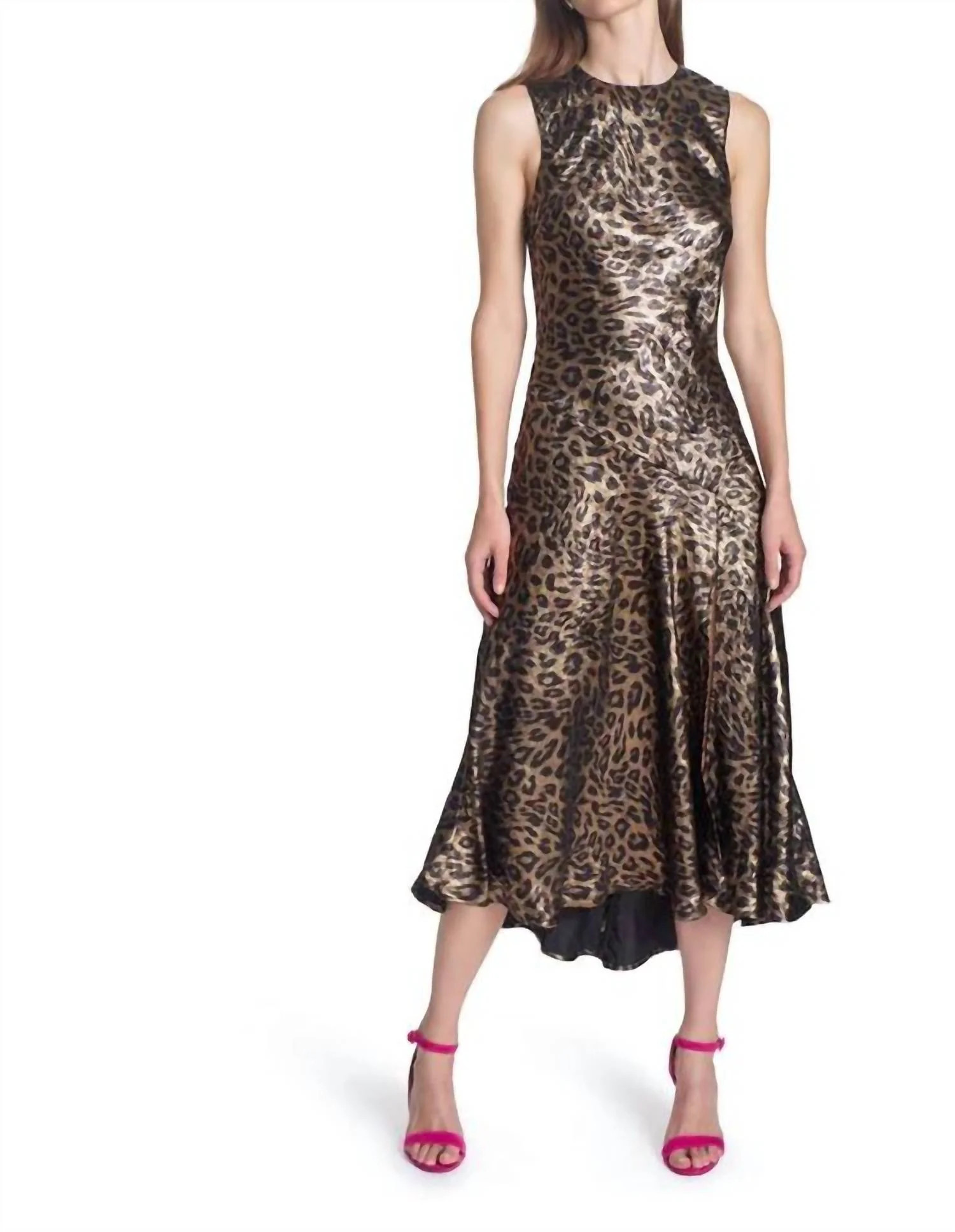 The Pilar Dress In Leopard | Shop Simon
