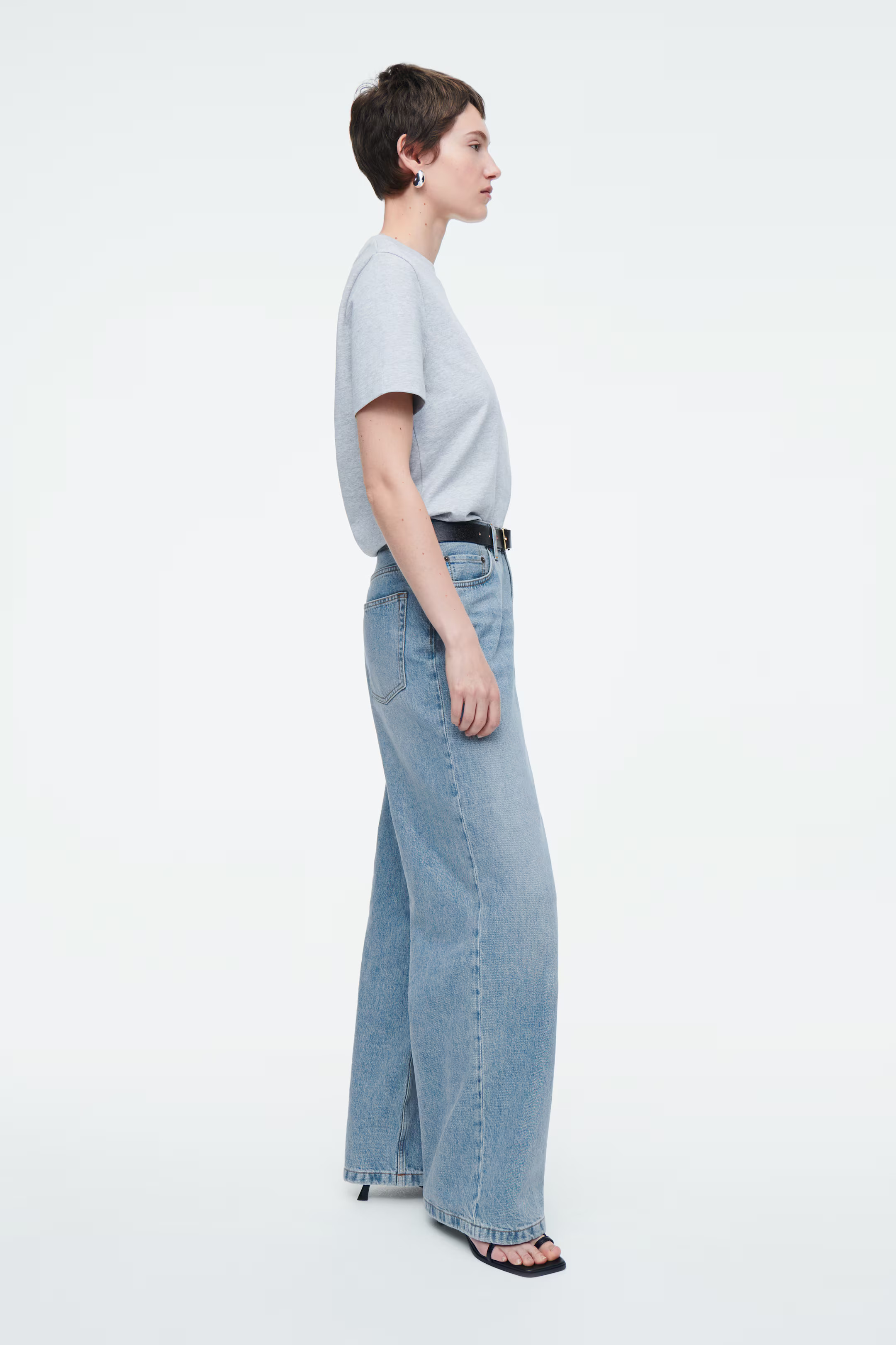 VOLUME WIDE-LEG JEANS | H&M (UK, MY, IN, SG, PH, TW, HK)