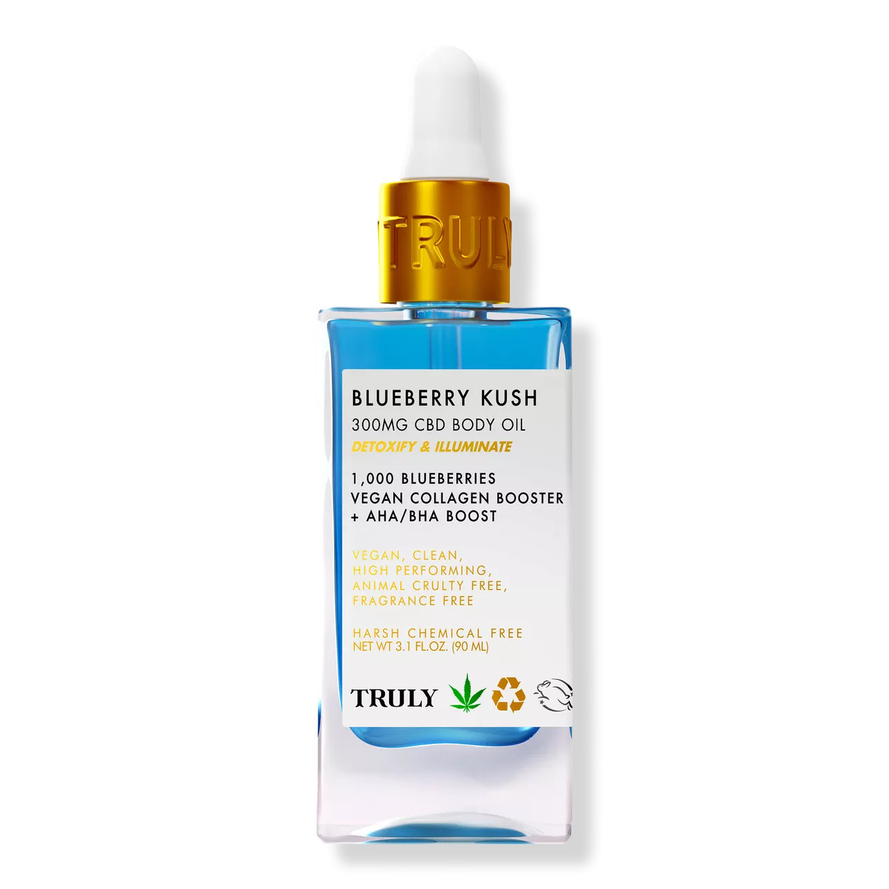 Blueberry Kush CBD Body Oil | Ulta