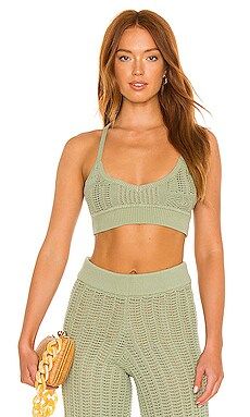 Tularosa Maeve Knit Top in Sage from Revolve.com | Revolve Clothing (Global)