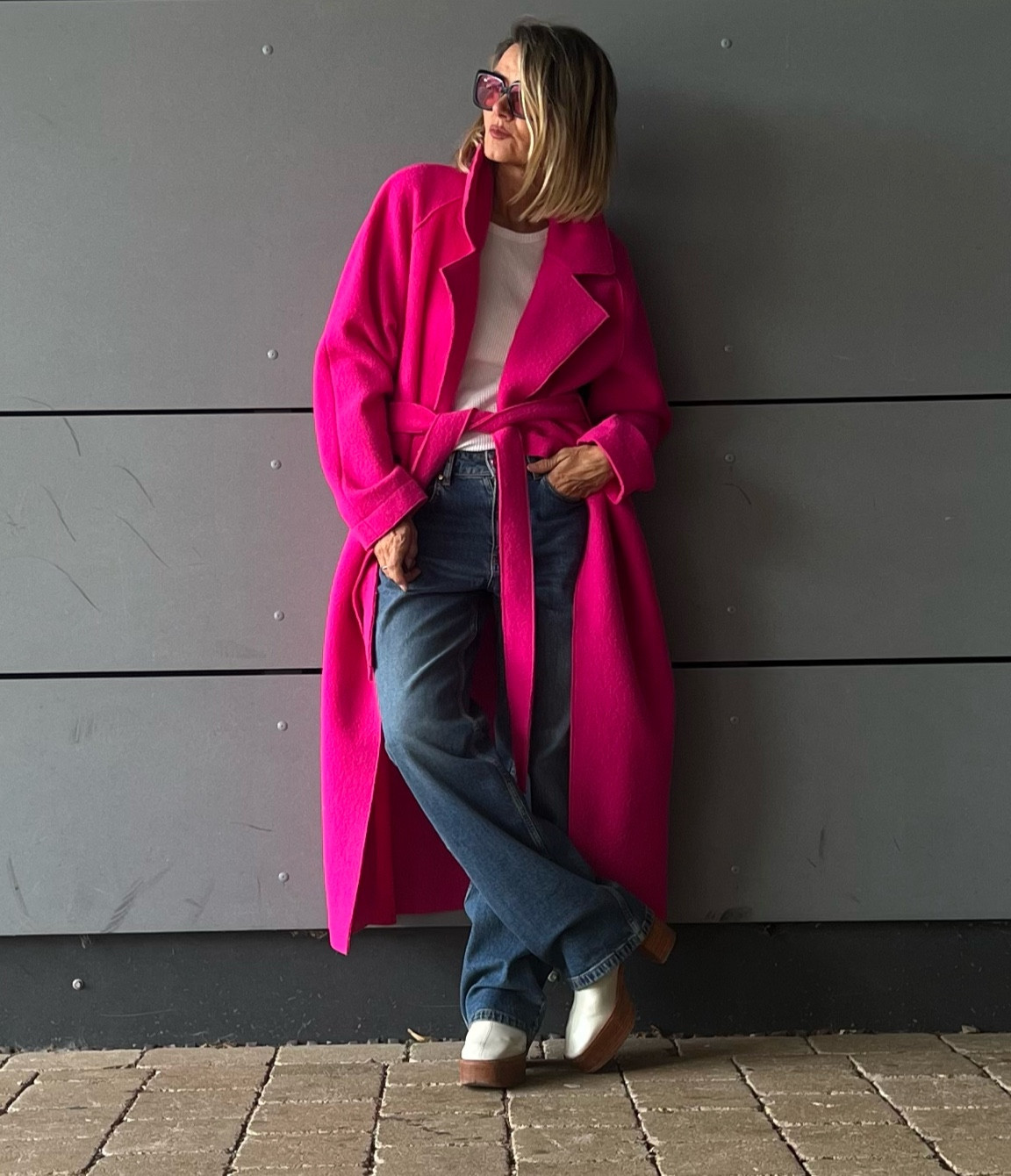 Mit Farbe ein Statement setzen 
Mantel von Oui 💕💕

#LTKSeasonal #LTKeurope #LTKstyletip