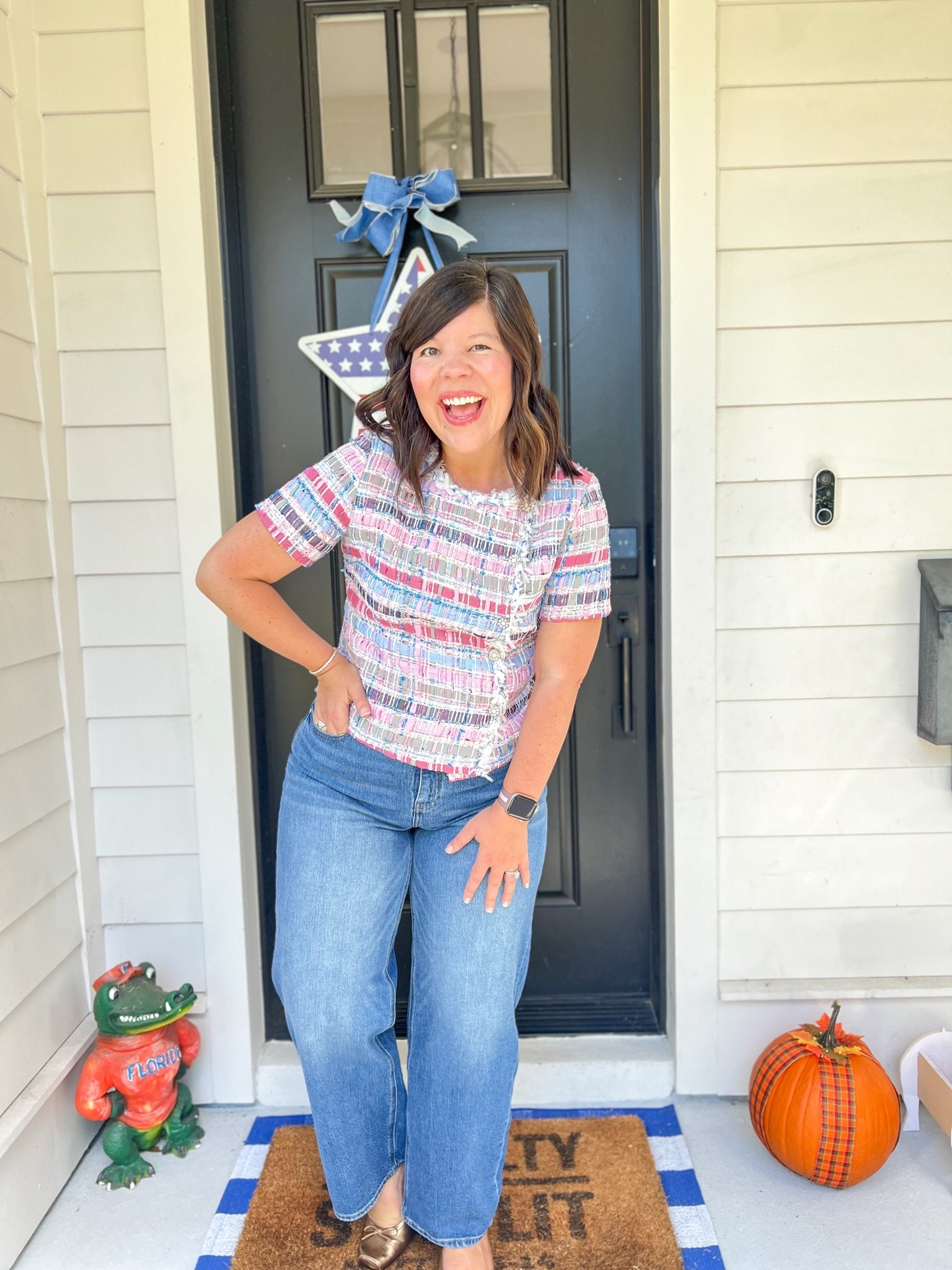 Medium top
Size 10 jeans

#LTKBaby #LTKKids #LTKmomlife