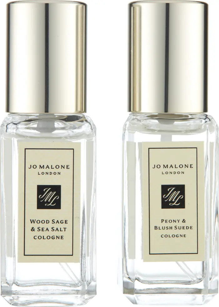 Peony & Blush Suede Cologne & Wood Sage & Sea Salt Cologne Set | Nordstrom