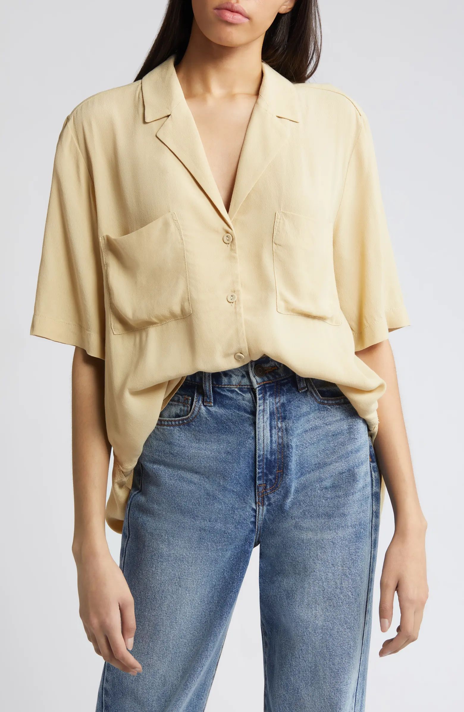 Relaxed Fit Camp Shirt | Nordstrom