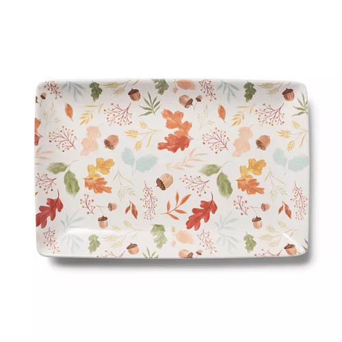 Sur La Table Thanksgiving Rectangular Leaf Platter | Sur La Table