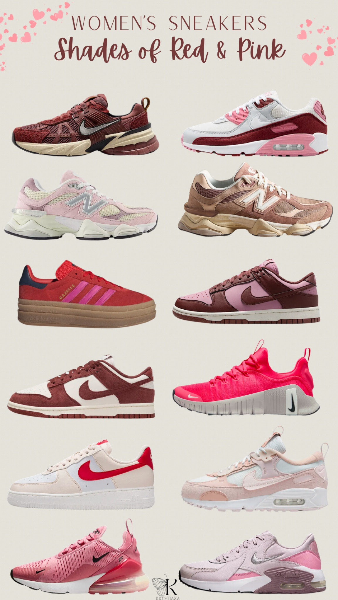 Sneakers: Shades of Red & Pink ♥️







Shoes, Sneakers, Women’s Shoes, Shoe Crush, Valentines Day

#LTKFamily #LTKShoeCrush #LTKGiftGuide