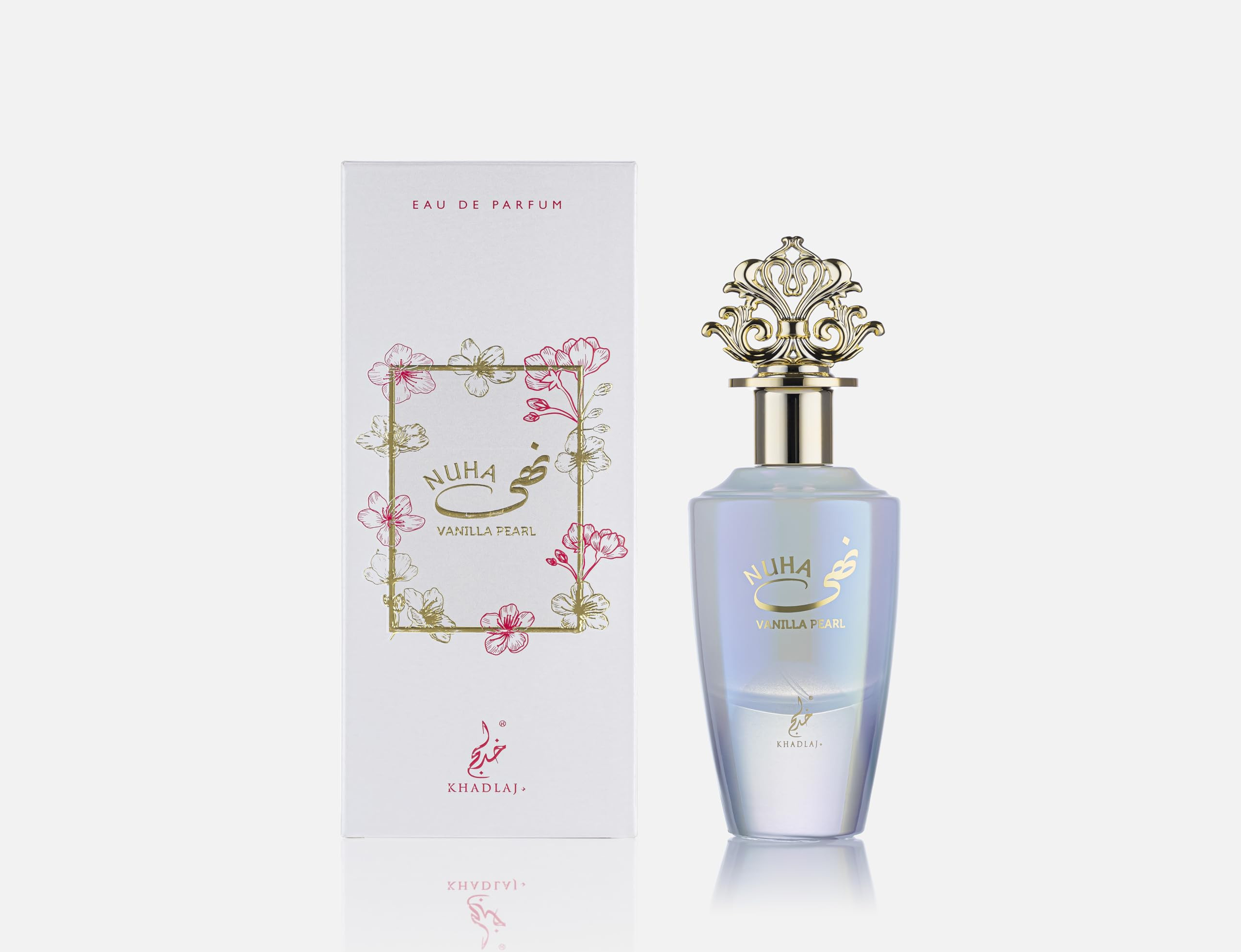 Khadlaj Nuha Vanilla Pearl for Women Eau de Parfum Spray, 2.87 Ounce | Amazon (US)