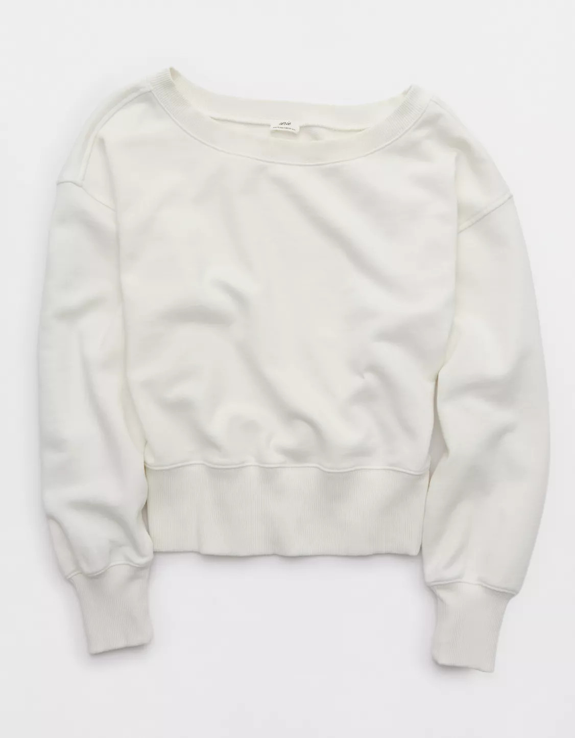 Aerie Go-To Off The Shoulder Sweatshirt | Aerie