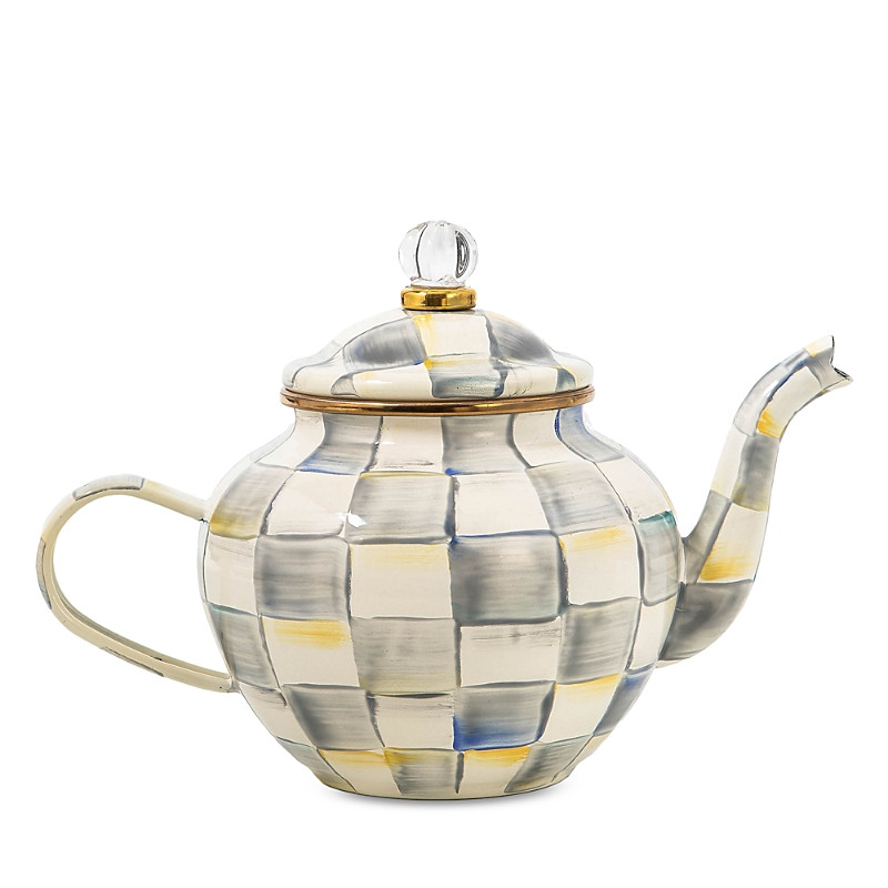 Mackenzie-Childs Sterling Check 4 Cup Teapot | Bloomingdale's (US)