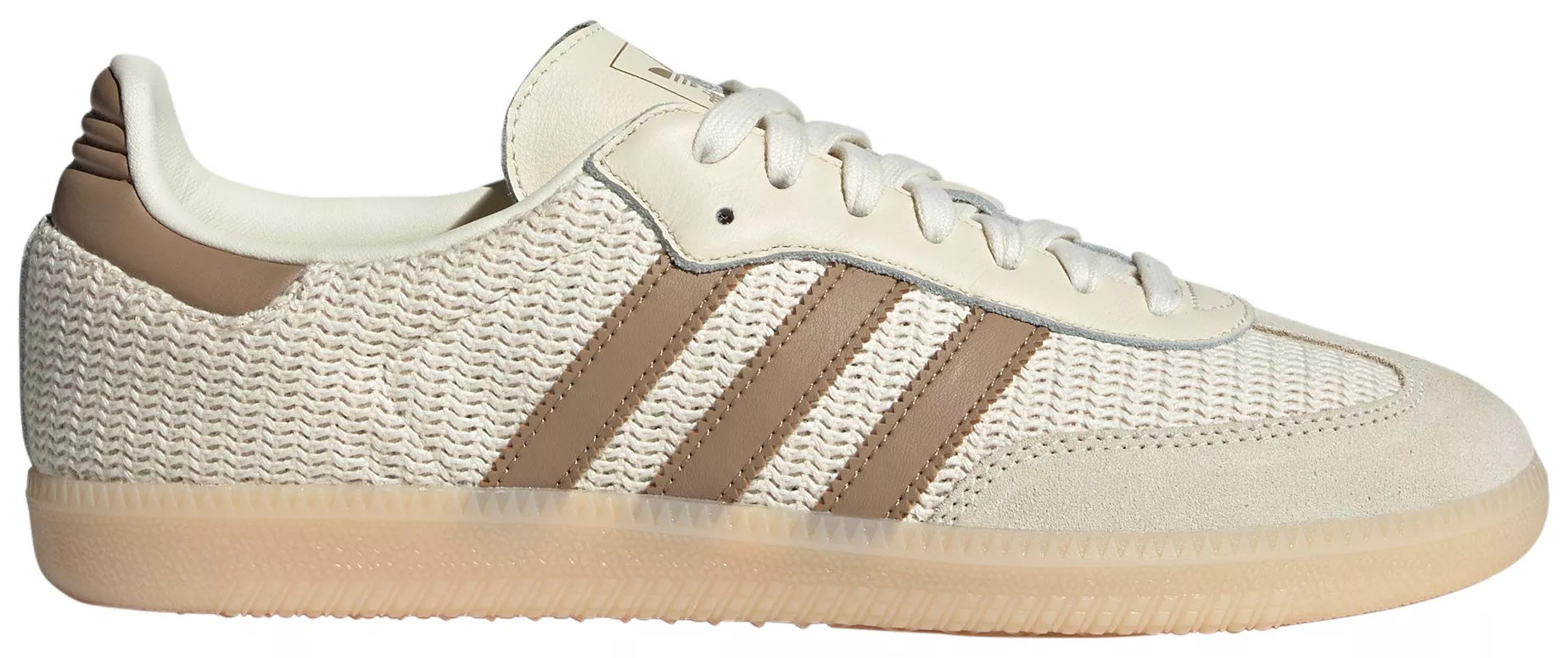 adidas Samba OG Shoes, Men's, M8/W9, Brown/White Crochet | DICK'S Sporting Goods