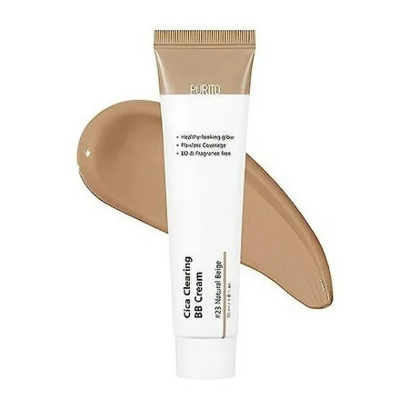 PURITO Cica Clearing BB Cream #23 Natural Beige 1 fl.oz / 30ml Vegan bb cream foundation cruelty free | Walmart (US)