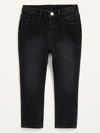 Unisex Slouchy Straight Black Jeans for Toddler | Old Navy (US)
