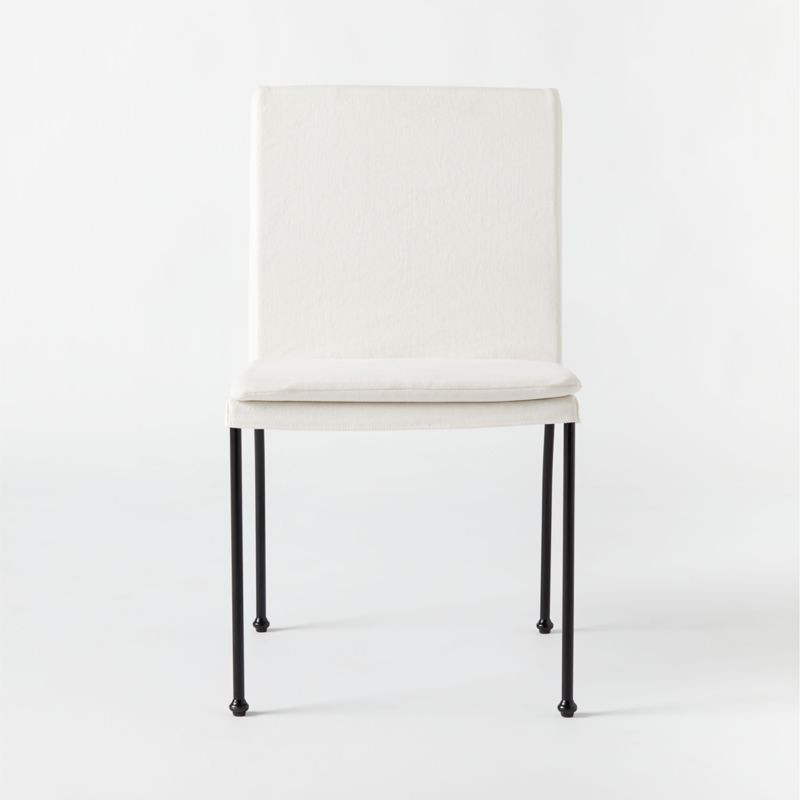 Drop Ivory Dining Chair + Reviews | CB2 | CB2