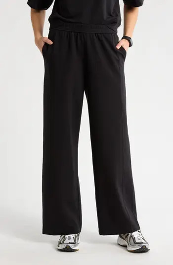 Luxe Terry Wide Leg Pocket Pants | Nordstrom