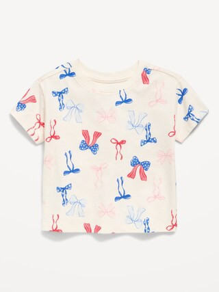 Printed Short-Sleeve T-Shirt for Toddler Girls | Old Navy (US)