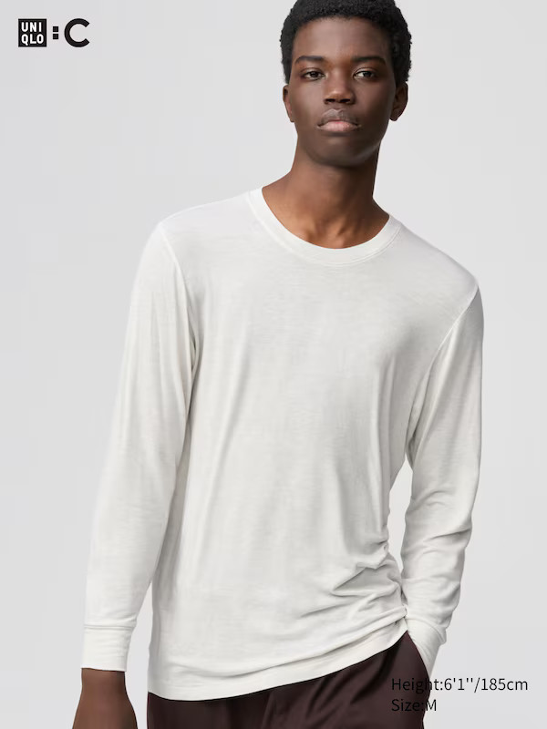 HEATTECH Extra Warm Cashmere Blend T-Shirt | UNIQLO (US)