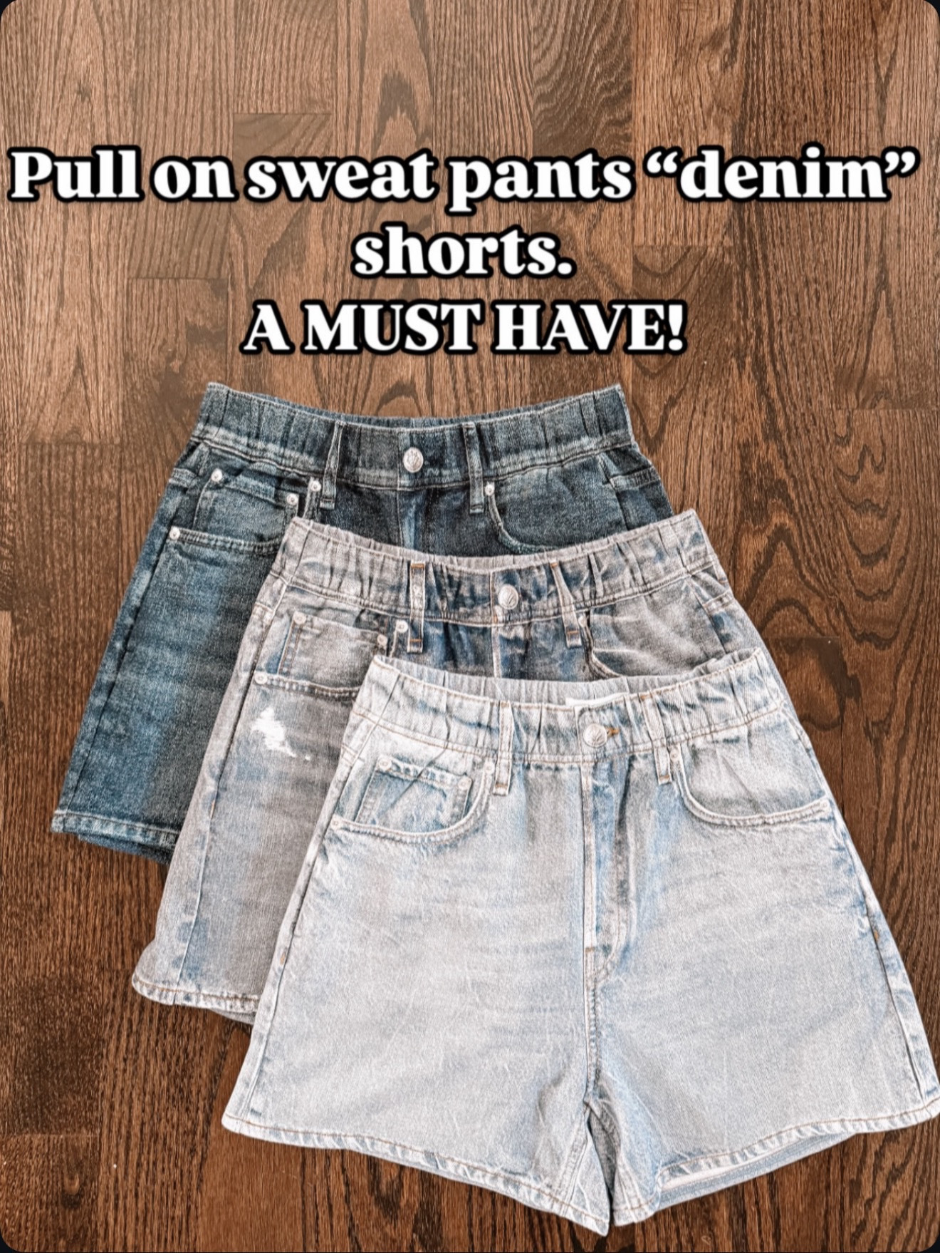 Denim shorts that feel like sweatpants? Say less. These are one of my best summer purchases.

#LTKootd #LTKSeasonal #LTKOver40