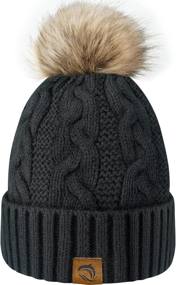 URECOVER Women Ponytail Hat Beanie with Hole: 2in1 Christmas Stocking Stuffers Gifts for Women Wi... | Amazon (US)