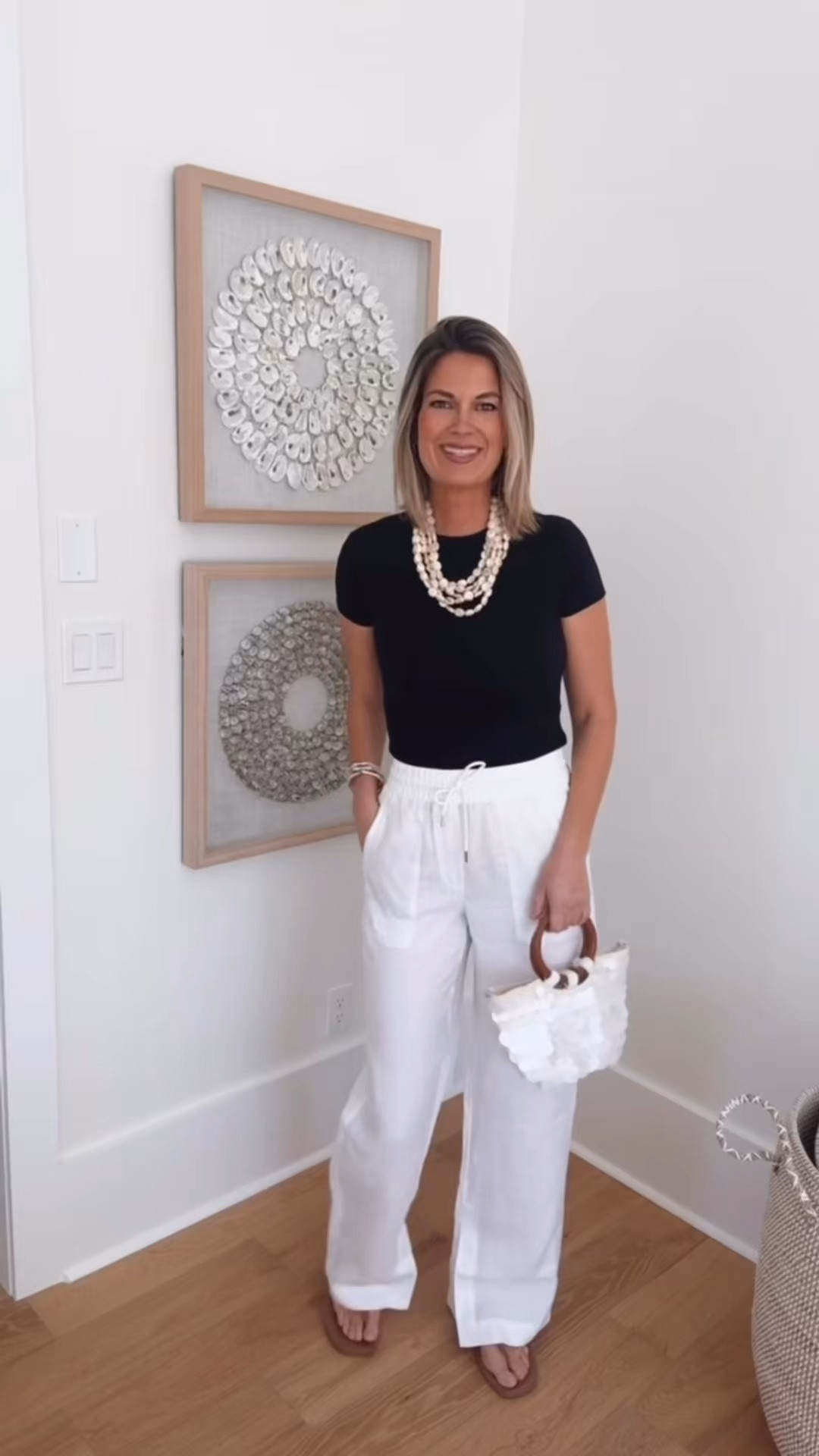 The lowest price I’ve seen these! And they come in a shorts version. 

I’m 5’11 in small tall 
They wash well - I got mine last year! 
Zip pockets and a waist band that keeps its structure 

Perfect for travel or summer everyday looks! 

#LTKSaleAlert #LTKOver40 #LTKTall