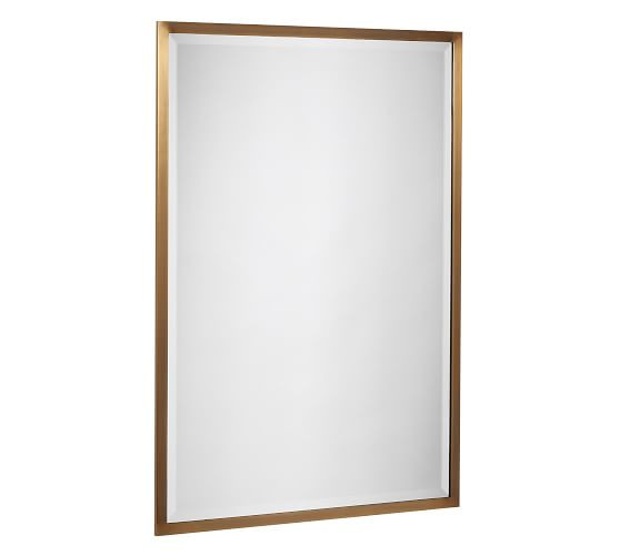 Layne Rectangular Wall Mirror | Pottery Barn (US)