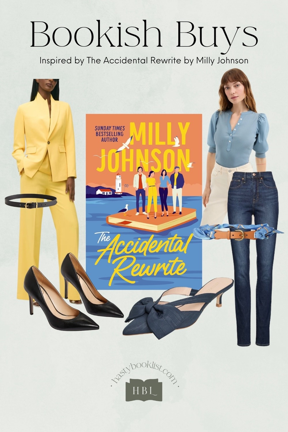 What better way to channel main-character energy than through an outfit that lets you step right into Polly Potter’s world—and her alter ego, Sabrina Anderson’s? ✨

On the one hand, you’ve got Polly’s yellow power suit: bold, unapologetic, and impossible to ignore. Paired with sleek black pumps and a matching belt, it’s the kind of look that says you’re not just showing up—you’re taking charge. Much like Polly finally deciding she’s done with being overlooked and underappreciated, this outfit is all about drawing the line and stepping into something better. It’s a suit that practically whispers, “I deserve more.”

Then, there’s Sabrina’s casual ease: a puff-sleeve t-shirt tucked into skinny jeans, cinched with a scarf belt, and elevated with kitten heels. It’s effortless but intentional, playful but confident—just like the version of herself Polly writes into existence. This look is for those moments when you’re rewriting your own script, embracing imperfection, and discovering that comfort and joy can live side by side with strength and ambition.

And here’s the magic: whether you lean toward the commanding polish of the yellow suit or the approachable charm of the t-shirt-and-jeans combo, both outfits remind you of what Polly learns—sometimes, life gives you the chance to start again. Sometimes you get to rewrite the ending.

So why not dress the part? Whether you’re striding into the office or wandering a seaside town with the scent of saltwater in the air, your wardrobe can carry a little piece of Sabrina’s fearlessness and Polly’s determination. After all, you’re not just wearing clothes—you’re wearing your own rewrite.



#LTKShoeCrush #LTKWorkwear #LTKTravel