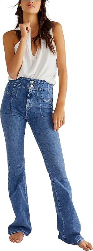 Free People Jayde Flare Jeans | Amazon (US)