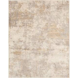 Home Decorators Collection Medina Beige 8 ft. x 10 ft. Abstract Area Rug-7200SY80HD.150 - The Hom... | The Home Depot