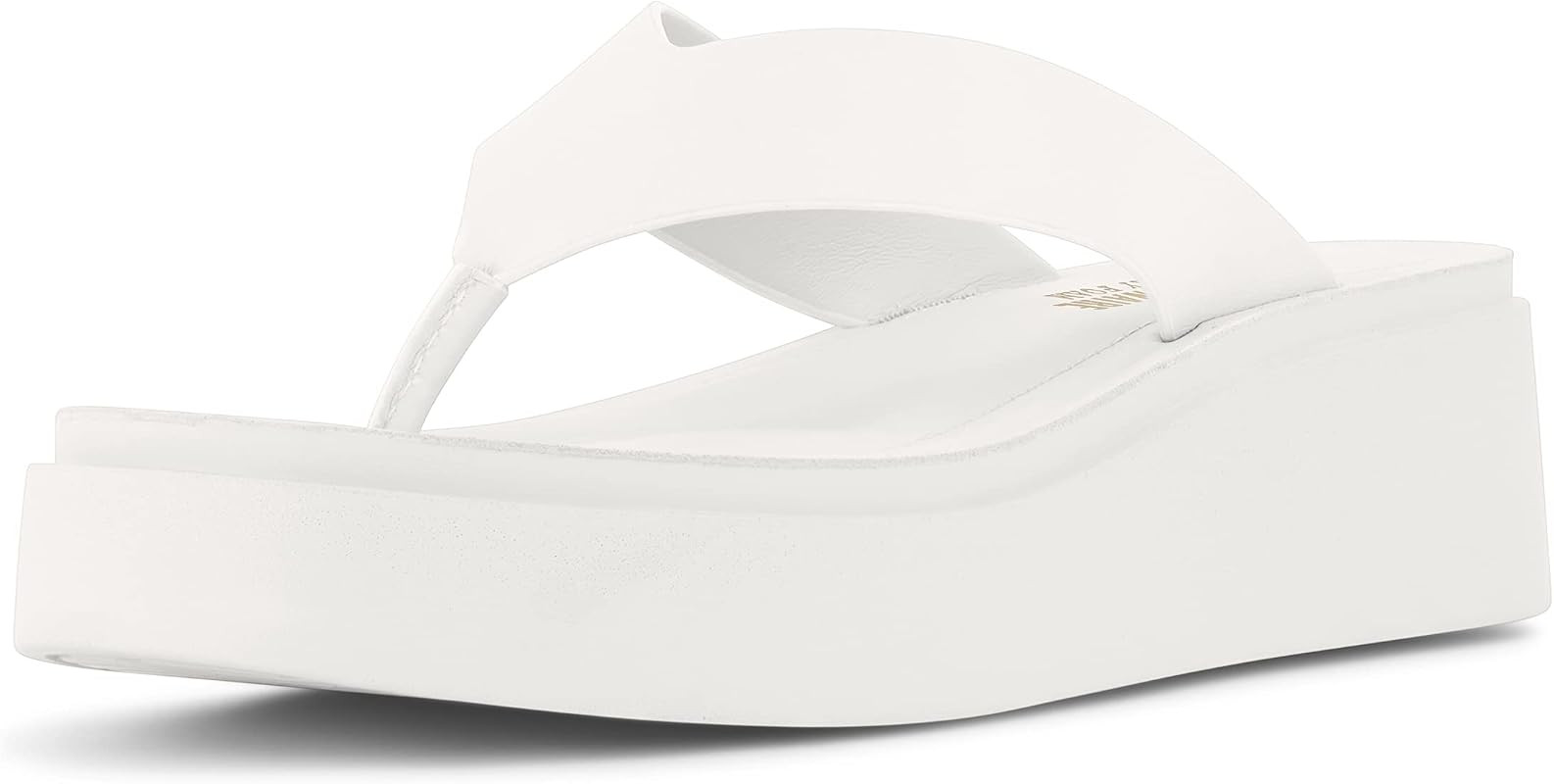 CUSHIONAIRE Women's Pippin thong platform sandal with +Memory Foam | Amazon (US)