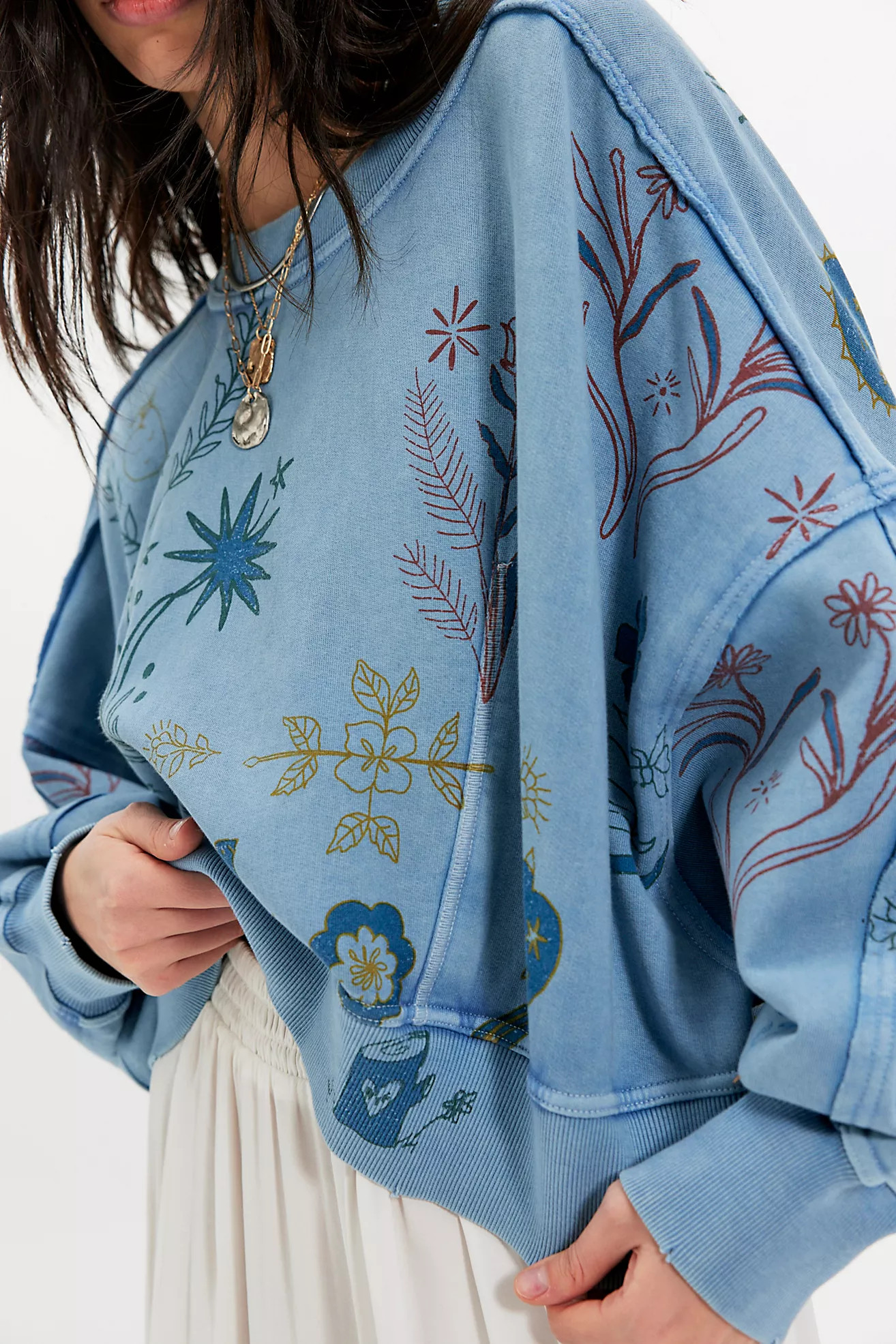 Gaia Sweatshirt | Free People (Global - UK&FR Excluded)